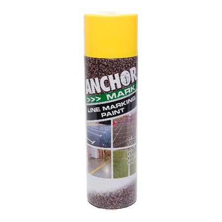 Line Marking Paint Yellow 500g | High Visibility | Easy Application | Non-Toxic by CW Brands