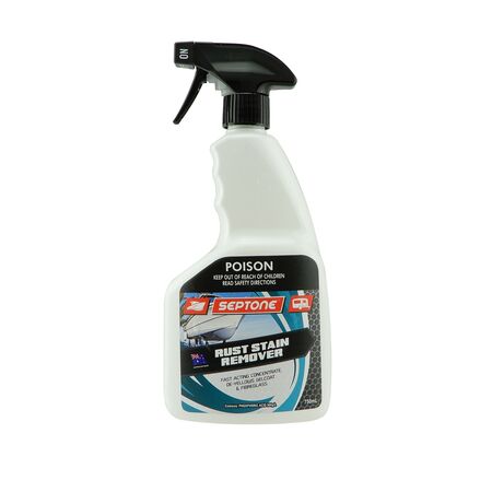 Rust Stain Remover 750ml | Fast Acting Concentrate | De-Yellows Gelcoat & Fibreglass | Powerful Cleaner by CW Brands