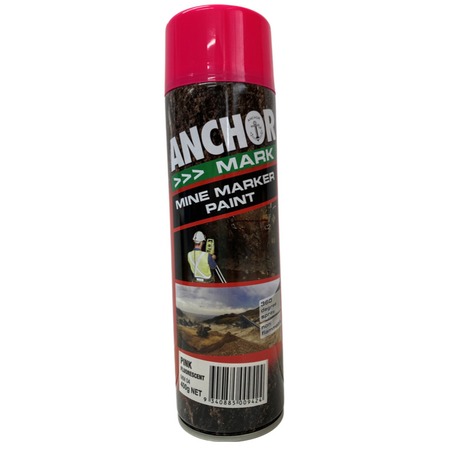 Fluorescent Mine Marker Paint | Non-Flammable | Quick Drying | 360° Spray by CW Brands