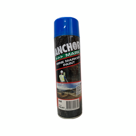 Mine Marker Spray 400GM | Non-Flammable | 360° Spray Capability | Quick Drying | Blue by CW Brands
