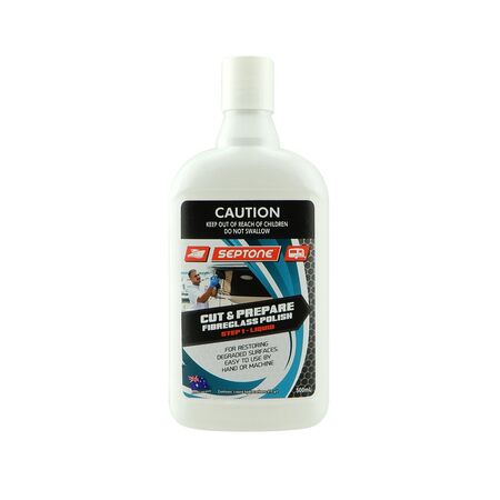 Fibreglass Polish Compound 500ml | Restores & Prepares Surfaces | Easy Hand or Machine Application by CW Brands