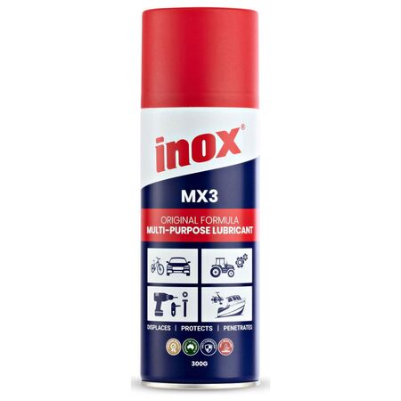 MX3 INOX Lubricant 300GM Aero | Anti-Corrosion & Penetrating Formula | Non-Toxic & Non-Staining by CW Brands