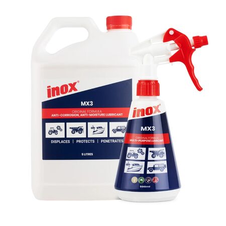 MX3 INOX Lubricant 5LT | Anti-Corrosion & Non-Conductive | Penetrates & Protects by CW Brands