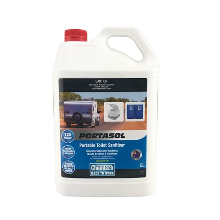 Portable Toilet Sanitiser 5L | Anti-Bacterial Formula | Neutralises Odours | Fresh & Salt Water Compatible by CW Brands