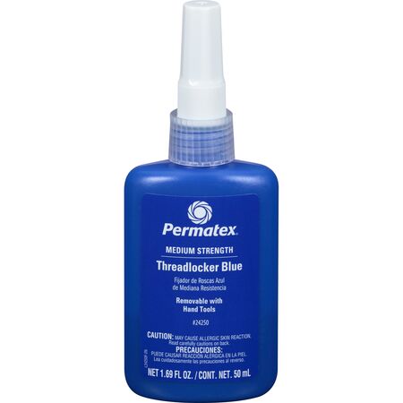 Medium Strength Threadlocker Blue | 6mm to 20mm Fasteners | Removable & Corrosion Resistant | 50ml by CW Brands