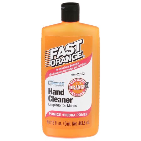 Fast Orange Pumice Hand Cleaner | 443ml | Biodegradable & Deep Cleaning | Citrus Scent by CW Brands