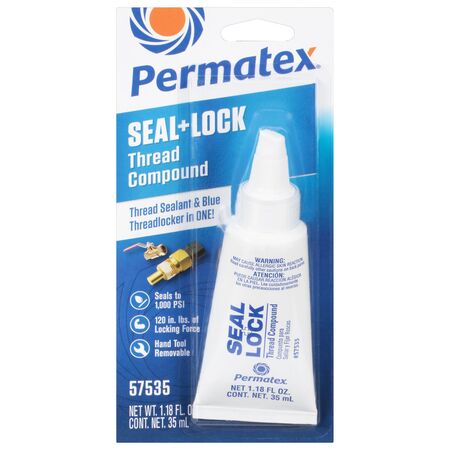 Thread Sealant Compound 35ml | Anaerobic Formulation | High Temperature Resistance & Leak Proof | CW Brands
