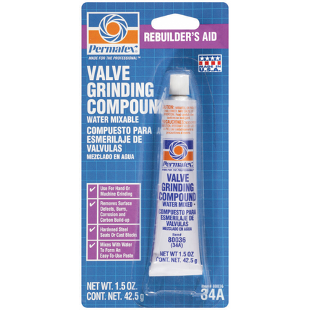 Valve Grinding Compound | 42.5g Paste | Aids Valve Seating & Lapping | Removes Surface Defects by CW Brands