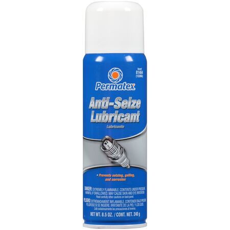 Anti-Seize Lubricant Aerosol | -51°C to 871°C | Corrosion & Moisture Resistant | 240g by CW Brands