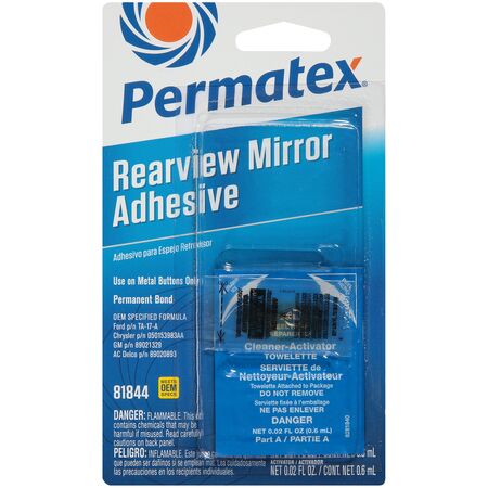 Rearview Mirror Adhesive 2 Part Kit | 0.3ml & 0.6ml | Fast Handling Strength | ODC-Free Formula by CW Brands