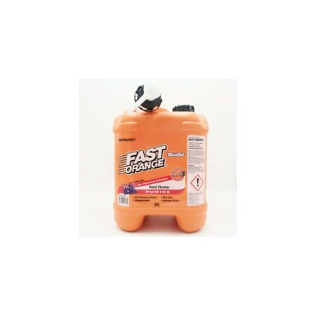 Fast Orange Hand Cleaner 20L with Pump | Biodegradable & Petroleum Solvent Free | Fine Pumice for Deep Cleaning by CW Brands