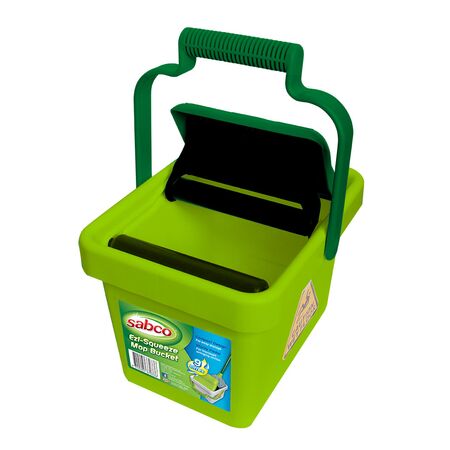 9L Ezi Squeeze Mop Bucket | Foot Pedal Operation | Non-Slip Base | Domestic Use by CW Brands