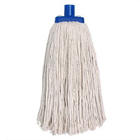 Cotton Mop Head 450G | 100% Absorbent Cotton | Heavy Duty Plastic Components | CW Brands