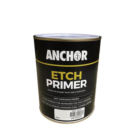 Etch Primer Grey 1LT | Single Pack Epoxy | Fast Drying & Exceptional Adhesion by CW Brands