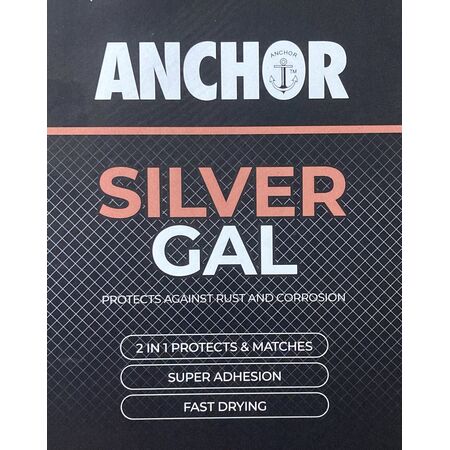 Galvanised Steel Touch-Up Paint | Heat Resistant Up to 300°C | Fast Drying & Corrosion Protection | Silver by CW Brands