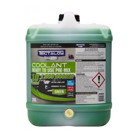 Radiator Coolant 20L | Pre-Mixed OAT | -19°C Freeze Protection | 10 Years Durability by CW Brands
