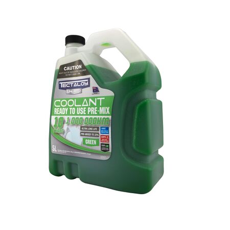 Ready-to-Use Radiator Coolant | Pre-Mixed 33% Glycol | -19°C Anti-Freeze | 10-Year Protection | Green by CW Brands