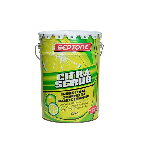 Citrus Hand Cleaner 20KG | Waterless Formula | Natural Scrubbers & Skin Conditioners by CW Brands