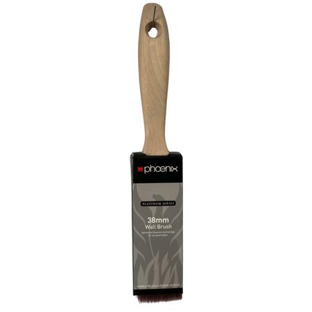 Wall Brush 38mm | Nylon Polyester Blend | Stiff Filaments & Stainless Steel Ferrule | CW Brands