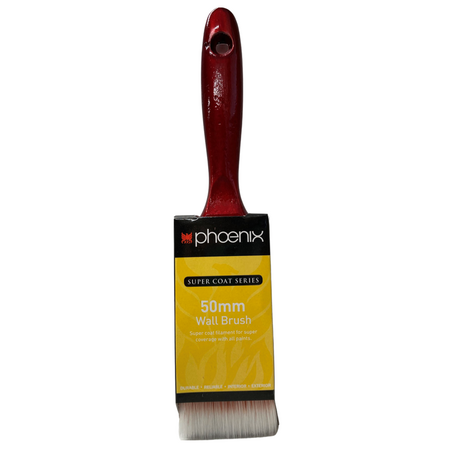 Wall Brush 50mm | Ergonomic Grip & Even Coverage | Suitable for All Paints by CW Brands
