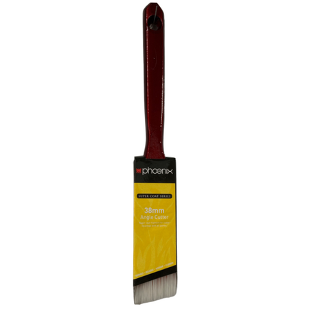 Angle Cutter Paint Brush 38mm | Ergonomic Grip & Even Coverage | Versatile for All Paints by CW Brands