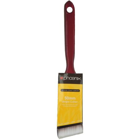 Angle Paint Brush 50mm | Ergonomic Grip | Even Coverage | All Paint Types by CW Brands
