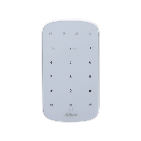 Wireless Alarm Keypad | 3 Shortcut Alarms | Arm/Disarm with Password | Temperature Monitoring by Dahua Technology