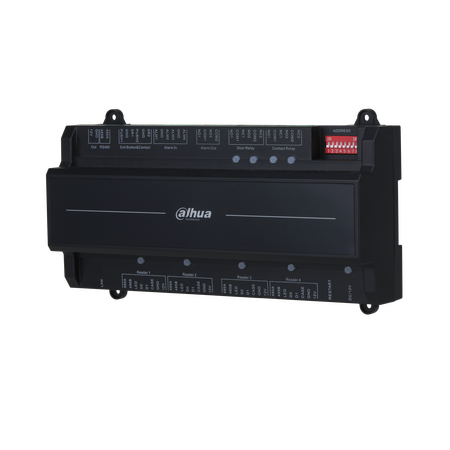 Two Door Slave Access Controller | 100,000 User Capacity | TCP/IP & RS-485 Support | PoE Enabled by Dahua Technology