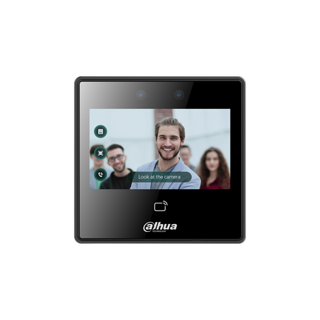 Access Control Terminal with Face Recognition | 4.3" Touch Screen | 2-MP Dual-Lens Camera | 3000 Users by Dahua Technology
