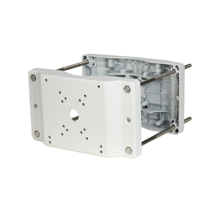 CCTV Pole Mount Bracket | Heavy-Duty Metal | Corrosion-Resistant | Compatible with Dahua PFA143 by Dahua Technology