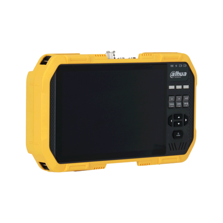 7" Test Monitor for HDCVI, AHD, HDTVI | PoE & 12VDC Power | Digital Multimeter & Wi-Fi Testing by Dahua Technology