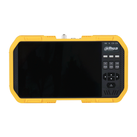 7" Test Monitor for HDCVI, AHD, HDTVI | PoE & 12VDC Power | Digital Multimeter & Wi-Fi Testing by Dahua Technology