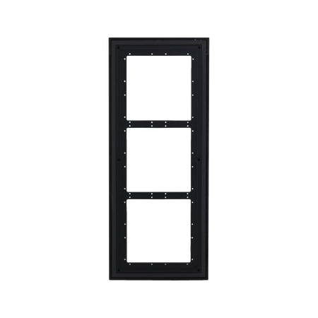 3 Module Mounting Panel for VTM128 Apartment Series | High-Quality Plastic | Designed for 3 Modules by Dahua Technology