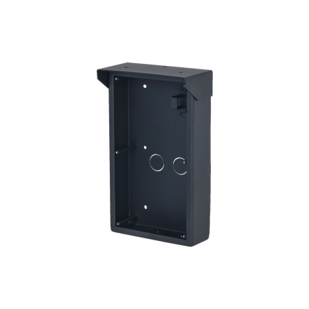 Surface Mounted Security Camera Box with Rain Cover | Durable Weather-Resistant Plastic | Black by Dahua Technology