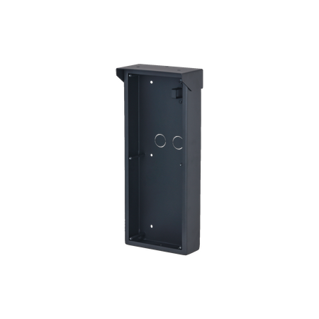 Surface Mounted Box with Rain Cover | Durable Weather-Resistant Plastic | Black by Dahua Technology