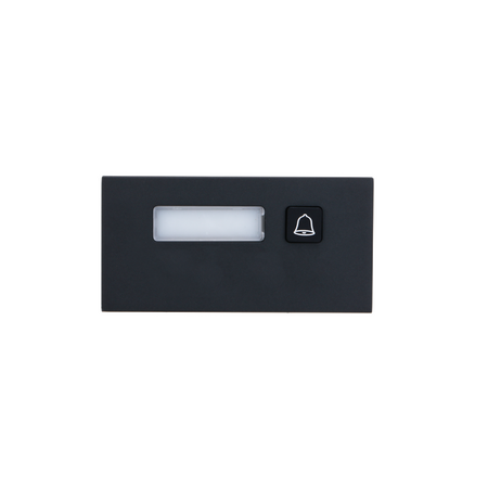 IP Intercom Button Module | IK07 Impact Resistance | Single Button Design | Compatible with Dahua Pro Series by Dahua Technology