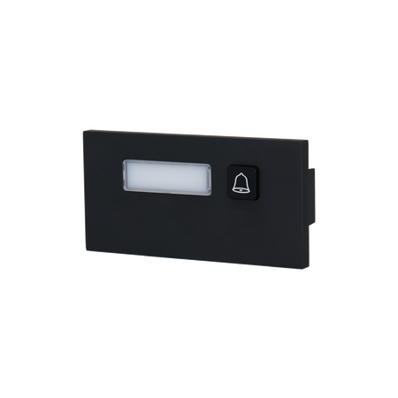 IP Intercom Button Module | IK07 Impact Resistance | Single Button Design | Compatible with Dahua Pro Series by Dahua Technology