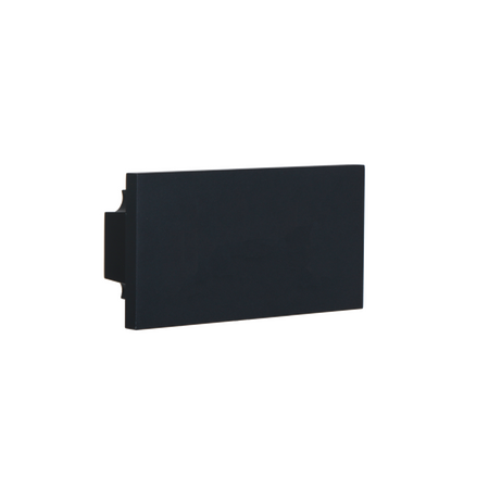 IP Apartment Intercom Blank Plate | Black | Compatible with Dahua Pro Series | Durable Design by Dahua Technology