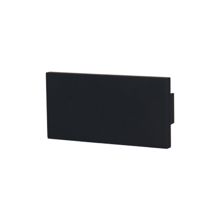 IP Apartment Intercom Blank Plate | Black | Compatible with Dahua Pro Series | Durable Design by Dahua Technology