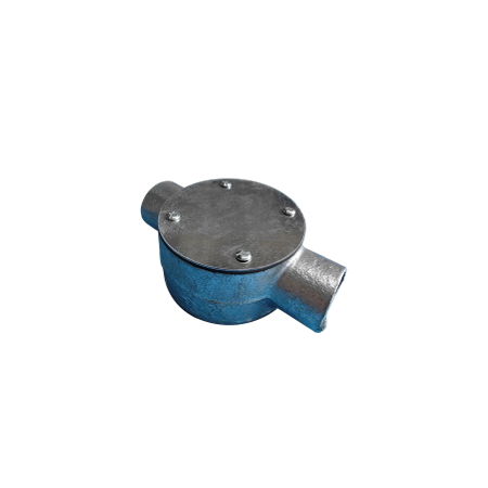 Junction Box 2 Way | Galvanized & Stainless Steel | Push On Locfit Design | 40mm by United Manufacturers Australia