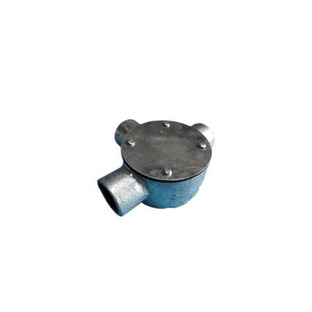 Junction Box 3 Way | Galvanized & Stainless Steel | Push On Locfit Design | 50mm by United Manufacturers Australia