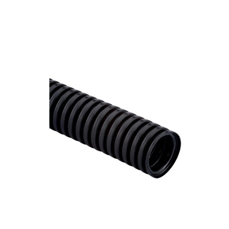 Corrugated Low Smoke Zero Halogen Conduit | 50mm Diameter | UV & Chemical Resistant | Black by United Manufacturers Australia