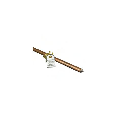 Earth Rod 13.0mm Diameter | 1800mm Length | Tag & Clip Included | Pack of 10 by United Manufacturers Australia