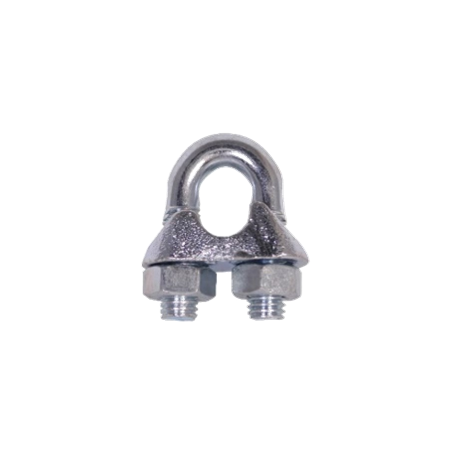 Wire Rope Grip 6.00mm | Pack of 10 | Durable Metal Construction | Secures Wire Ropes by United Manufacturers Australia
