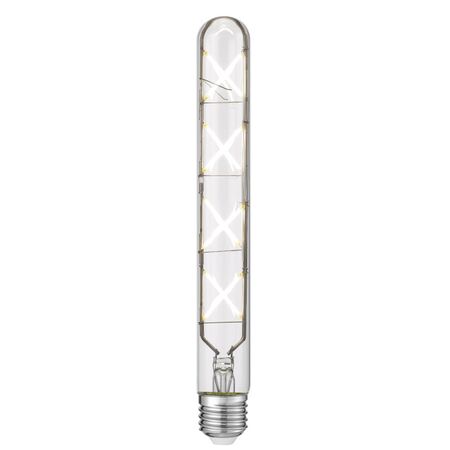 E27 T30 8w LED TUBE X GLOBE CLEAR TRIAC DIM