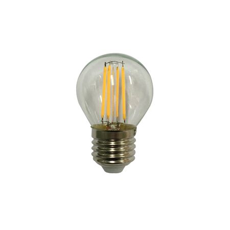 E27 G45 4w LED FANCY ROUND GLOBE CLEAR DIM