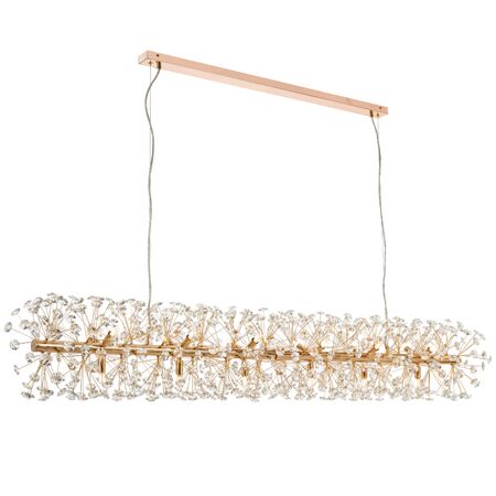 LERIDA 18 LIGHT RECTANGULAR PENDANT