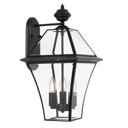 RYE 27 SOLID BRASS EXTERIOR WALL LIGHT