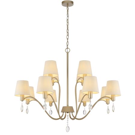 MALVERN 12 LIGHT PENDANT