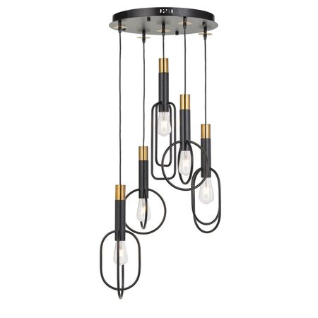 MARVIN 5 LIGHTS PENDANT